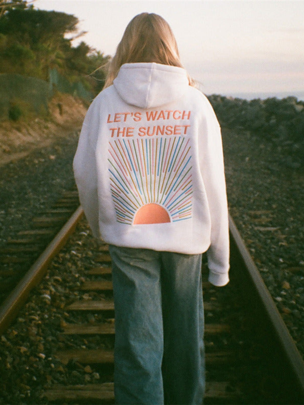 Sunset-Inspired Hoodie for Women