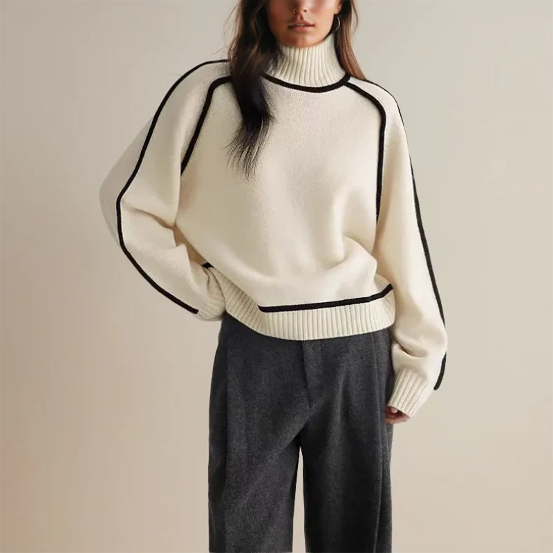 Meikena | Women's Cozy Turtleneck Sweater | Winter Collection