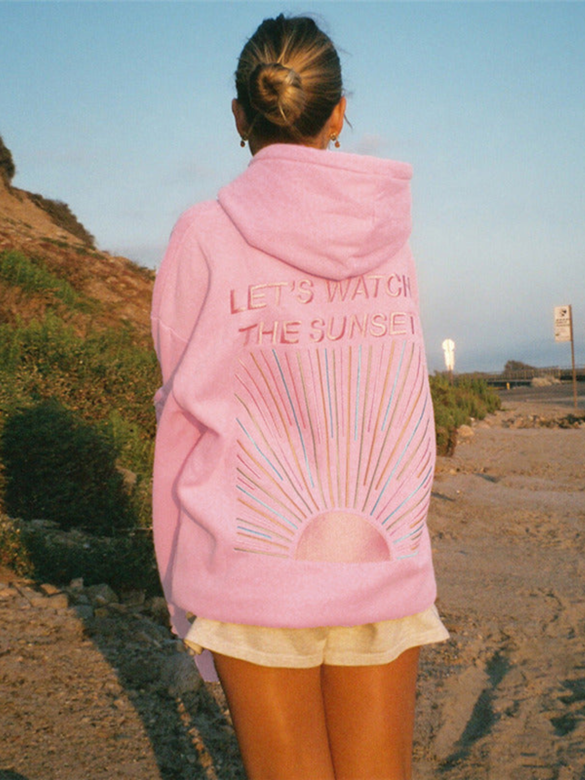 Sunset-Inspired Hoodie for Women