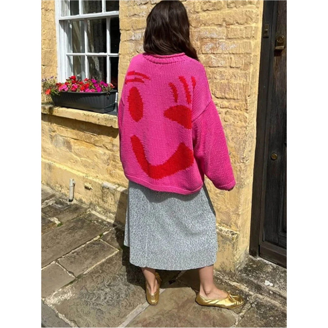Arabellan | Women's Long Sleeve Oversized Knit Sweater