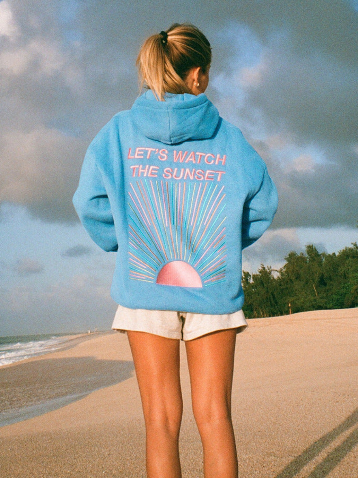 Sunset-Inspired Hoodie for Women
