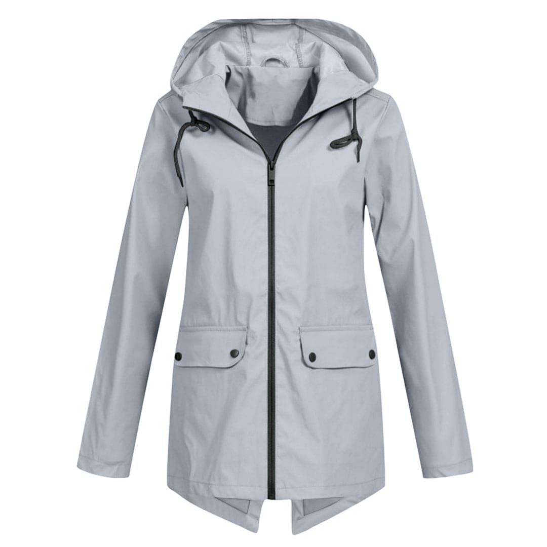 Women's Hooded Lightweight Waterproof Windbreaker Jacket