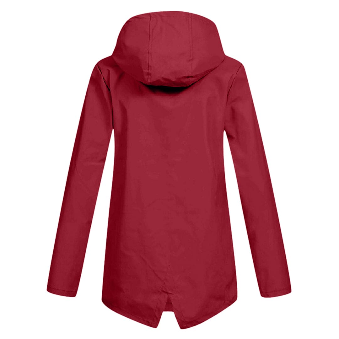 Women's Hooded Lightweight Waterproof Windbreaker Jacket