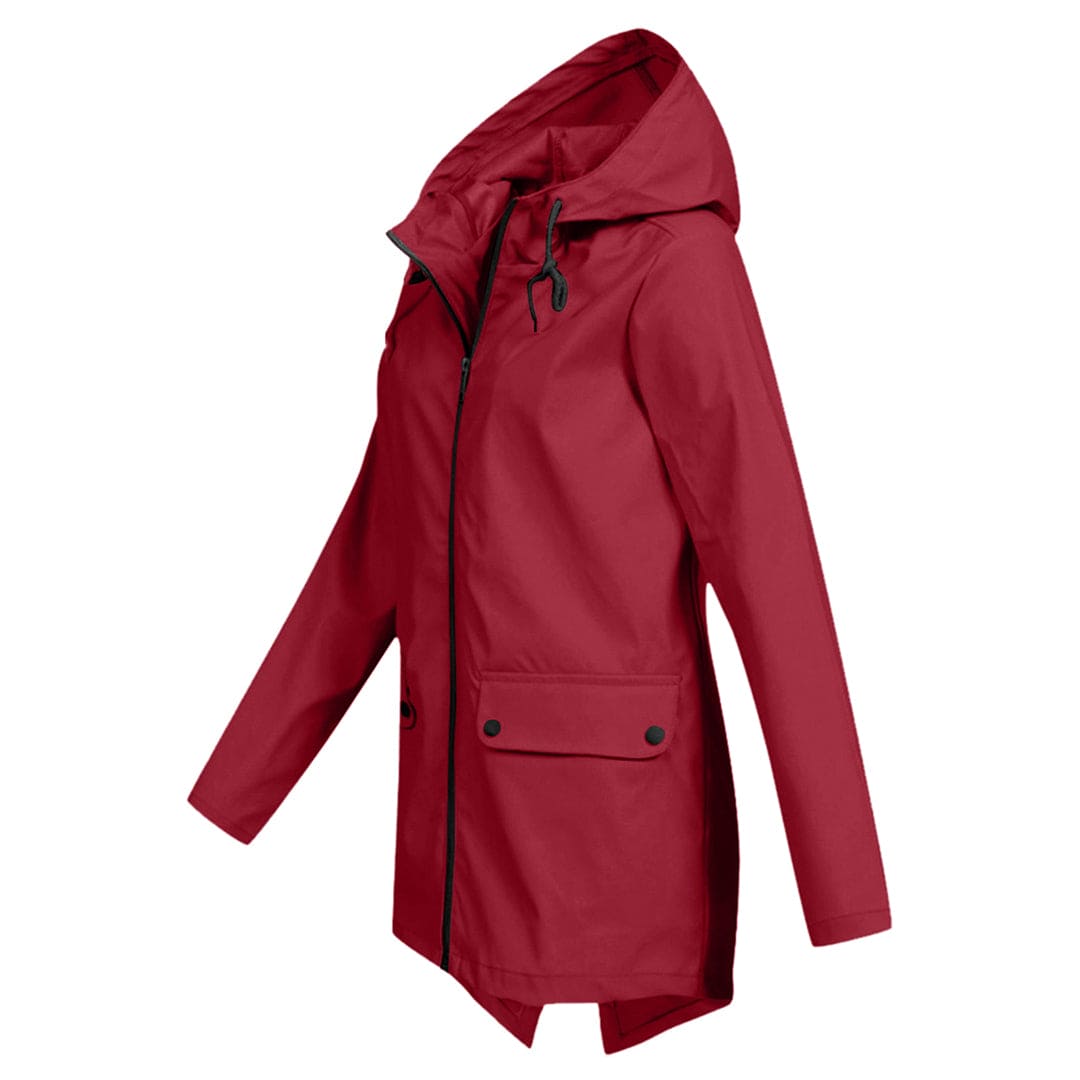 Women's Hooded Lightweight Waterproof Windbreaker Jacket