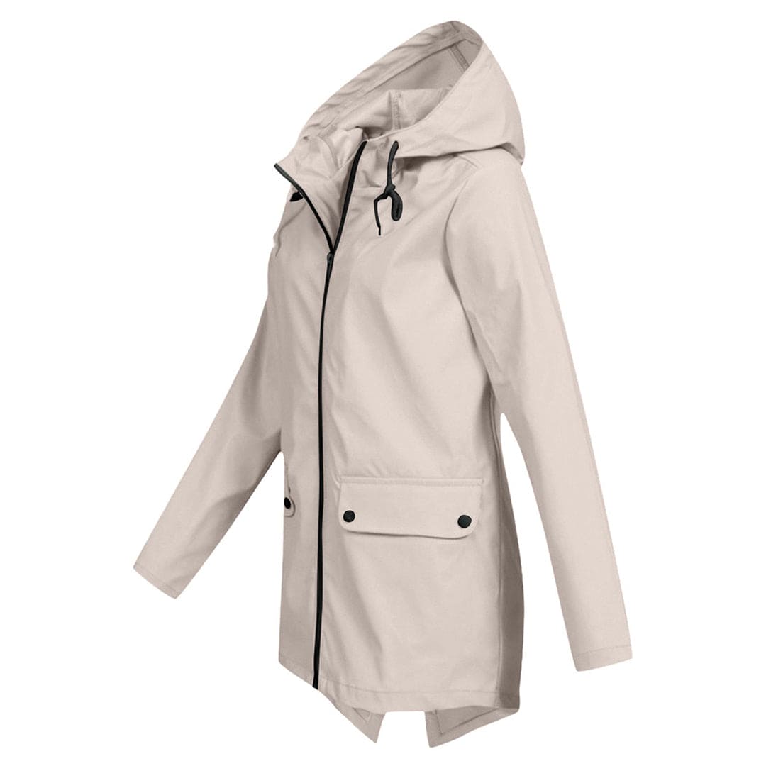 Women's Hooded Lightweight Waterproof Windbreaker Jacket