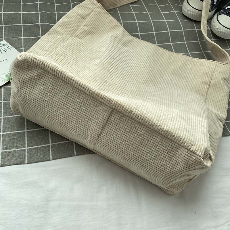 Adjustable Strap Women's Casual Shoulder Bag with Multiple Pockets