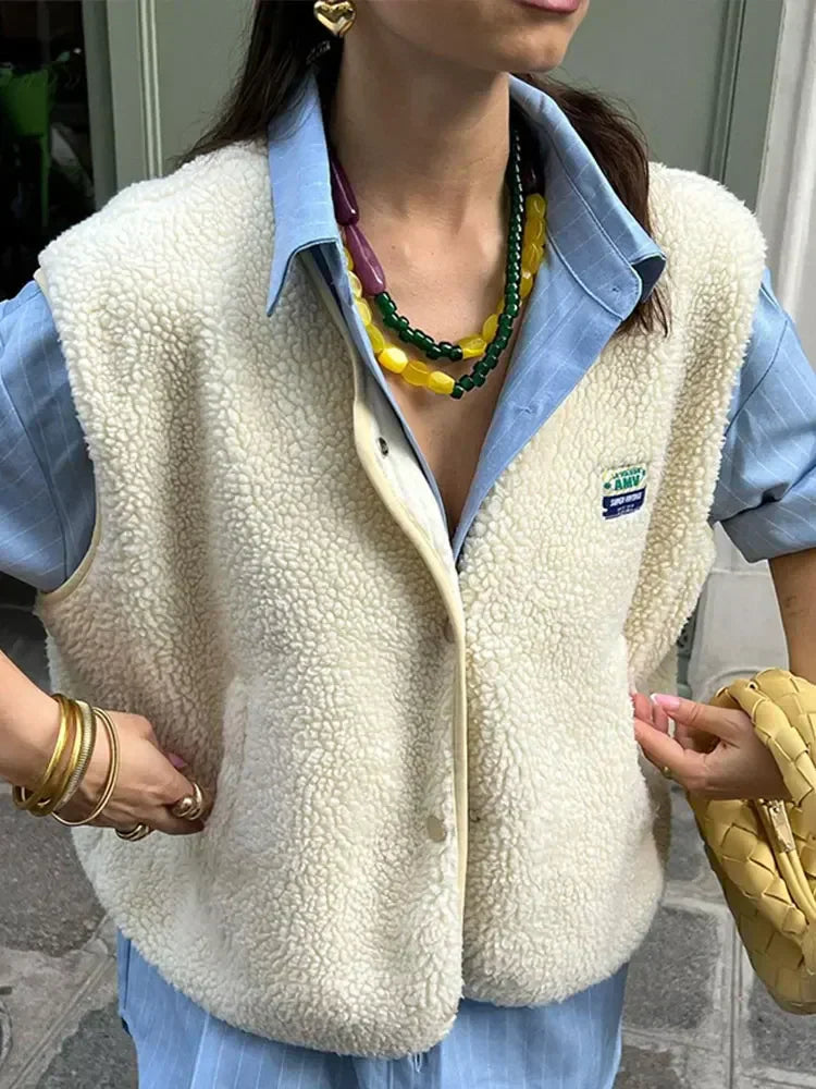 Premium Women's Fleece Vest