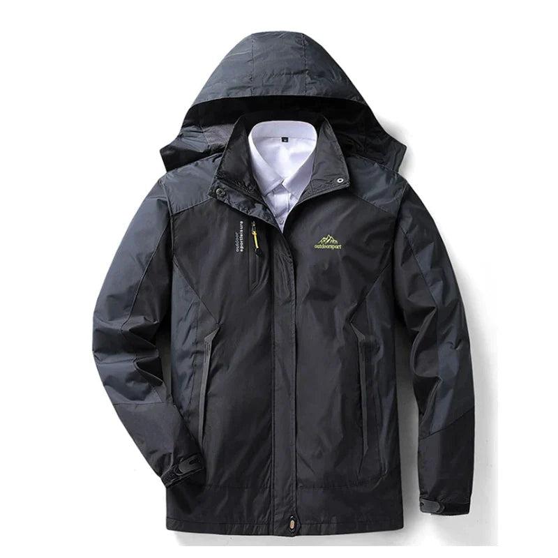 Women's Hooded Sporty Design Waterproof Windbreaker Jacket