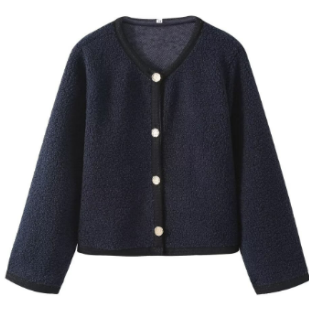 Kerstinin | Women's Fuzzy Teddy Cardigan