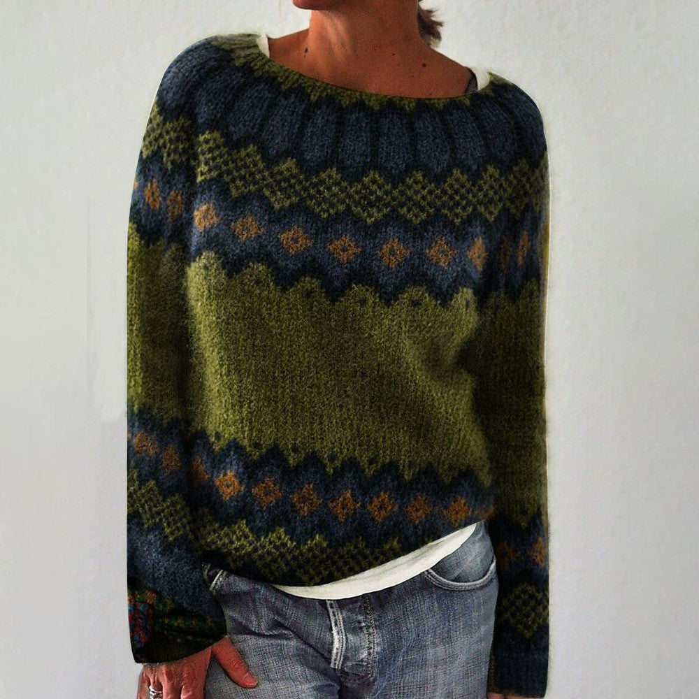 Mabely | Retro Women's Sweater
