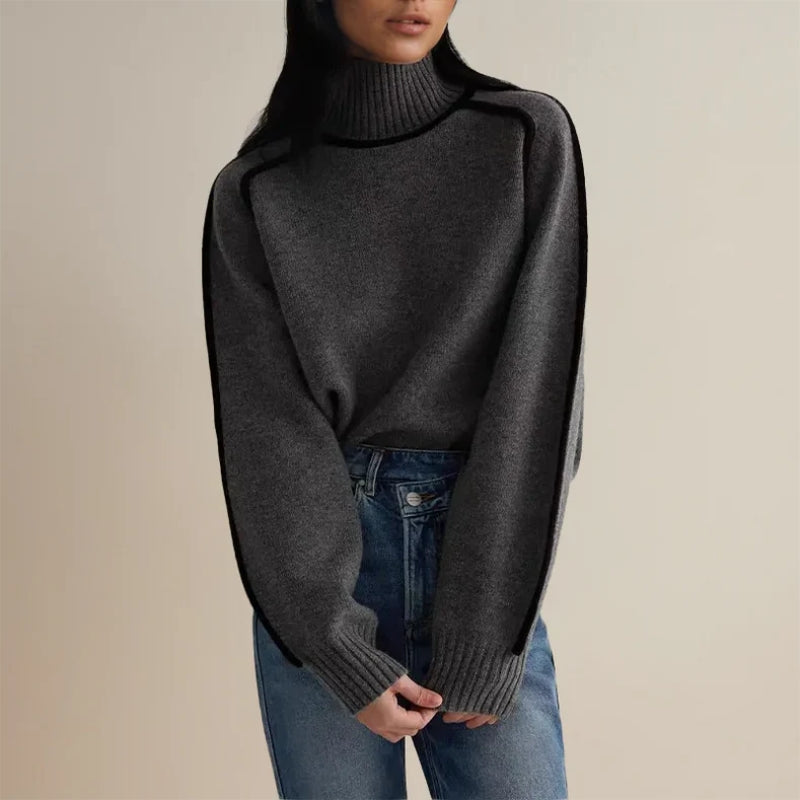 Meikena | Women's Cozy Turtleneck Sweater | Winter Collection