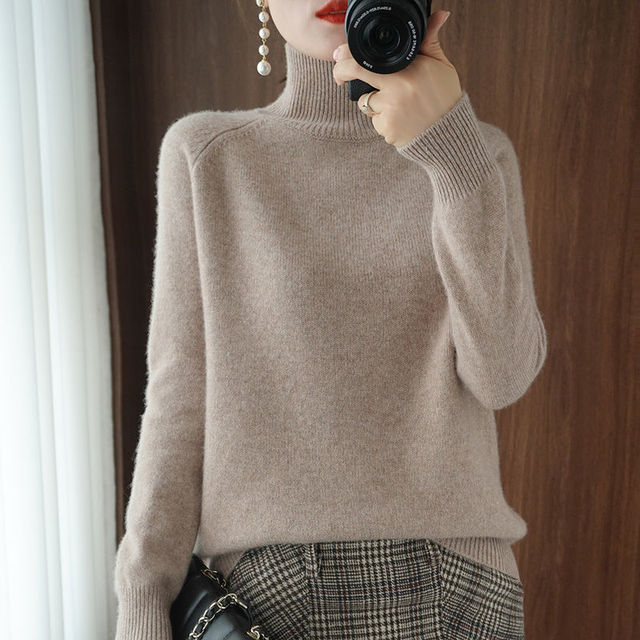 Flynni | Ladies' Turtleneck Knit Sweater