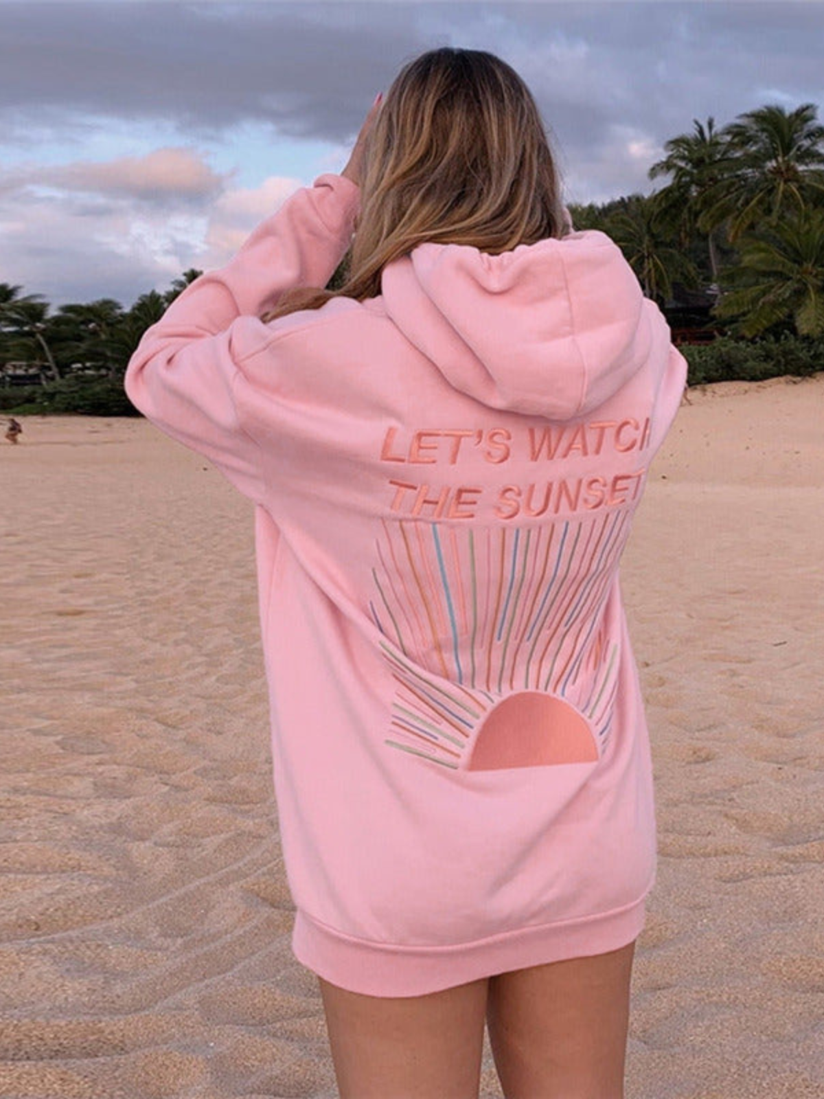 Sunset-Inspired Hoodie for Women