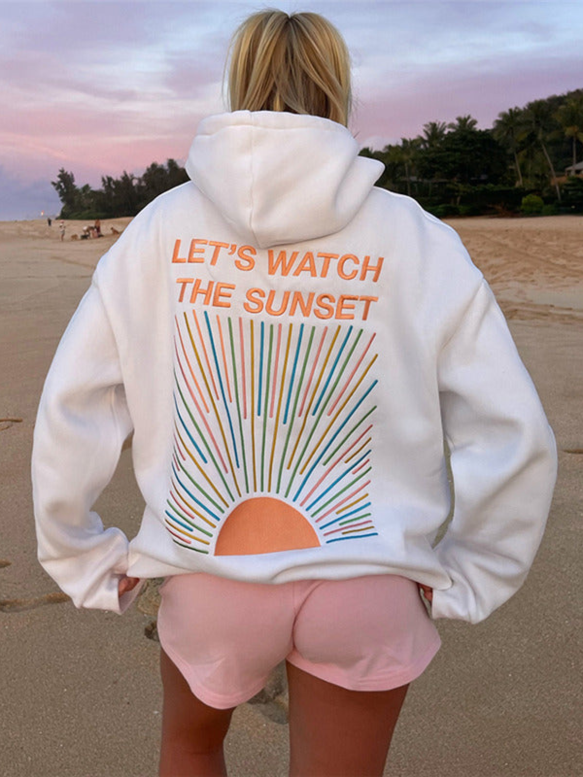 Sunset-Inspired Hoodie for Women