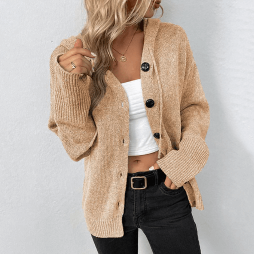 Brittan | Women's Cozy Button-Down Cardigan
