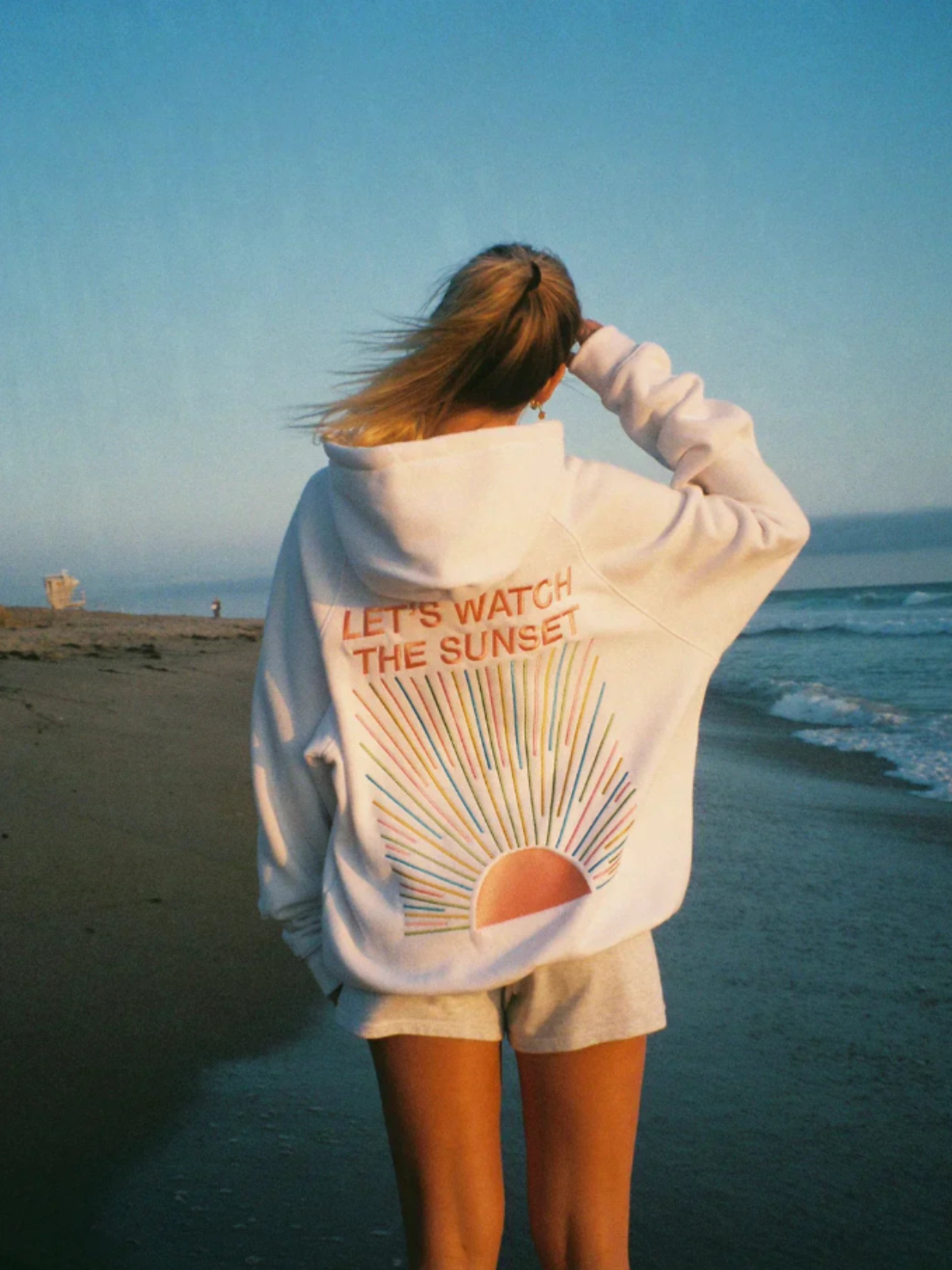 Sunset-Inspired Hoodie for Women