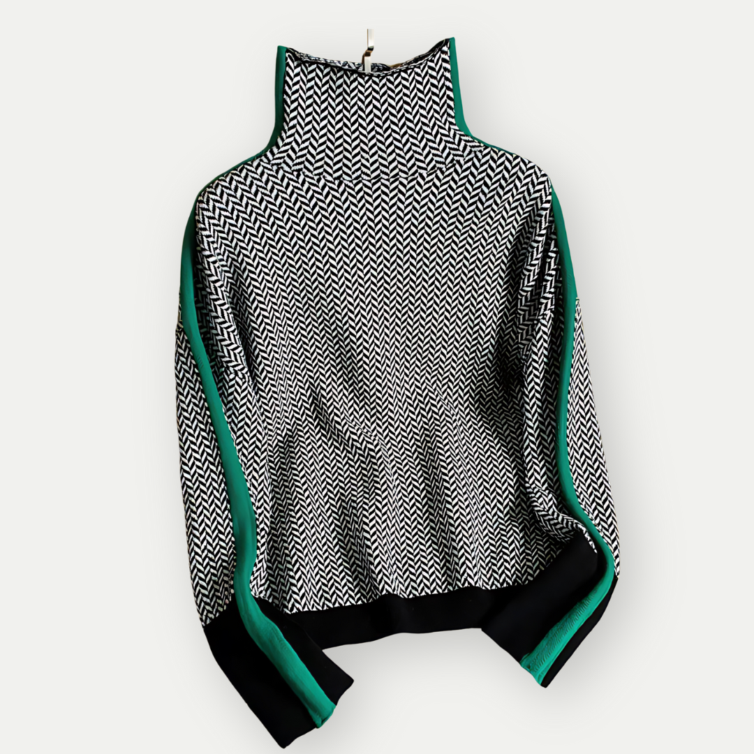 Clauzia | Contemporary Women's Winter Sweater | Long Sleeve Design