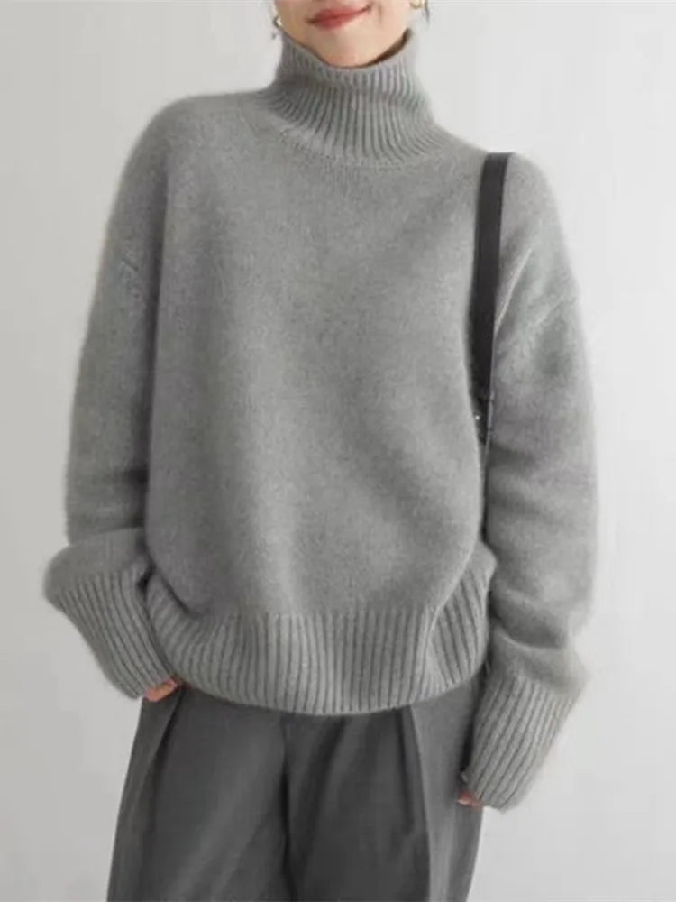 Serenity | Women's Turtleneck Knitwear