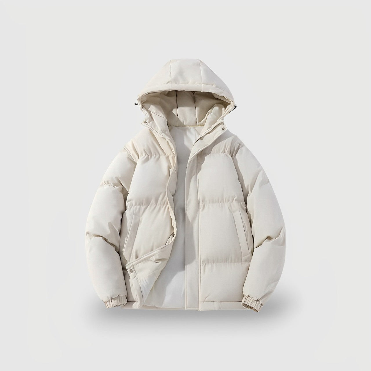 Quilted Insulated Women's Hooded Puffer Parka