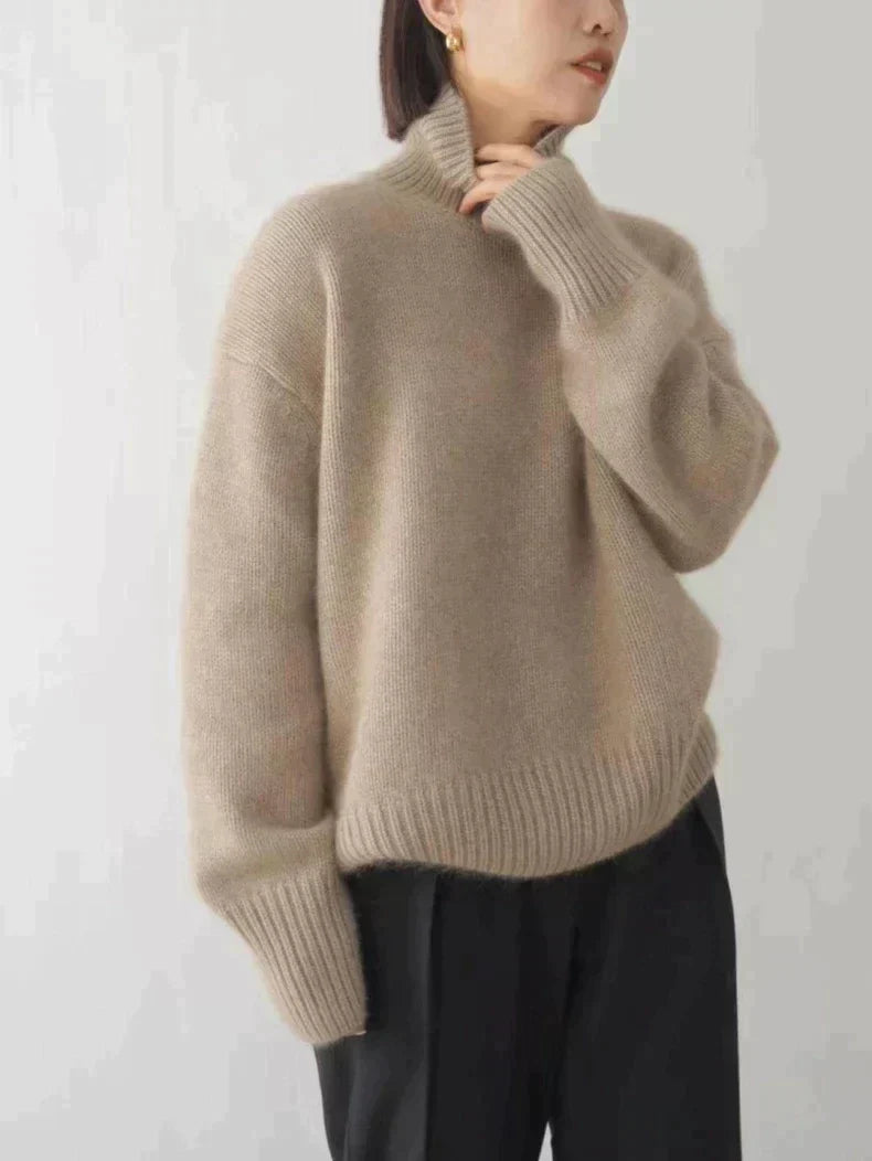 Serenity | Ladies' Turtleneck Knit Sweater