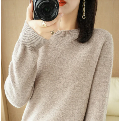 Agneser | Women's Winter Crew Neck Sweater