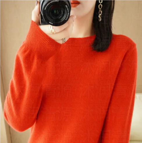 Agneser | Women's Winter Crew Neck Sweater