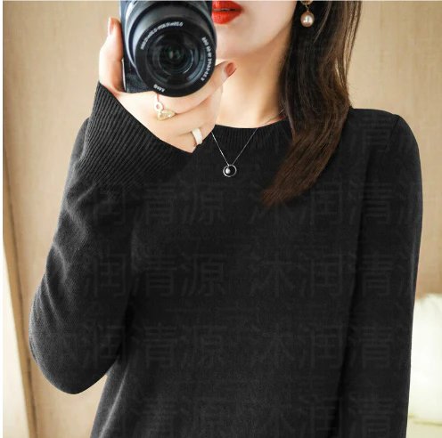 Agneser | Women's Winter Crew Neck Sweater