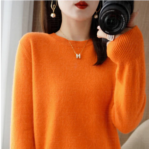 Agneser | Women's Winter Crew Neck Sweater