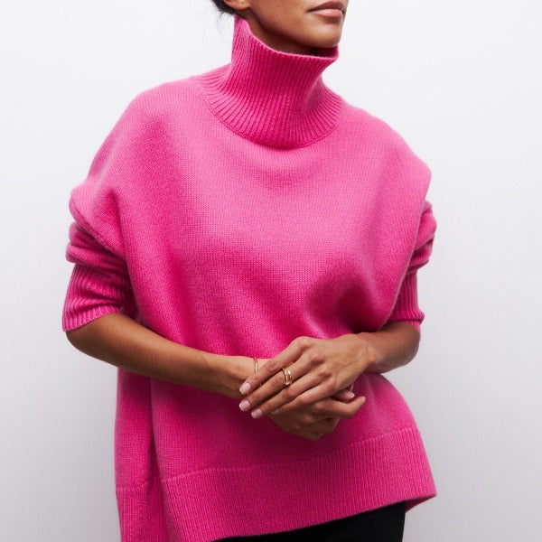 Katrielle | Women's Winter Turtleneck Sweater