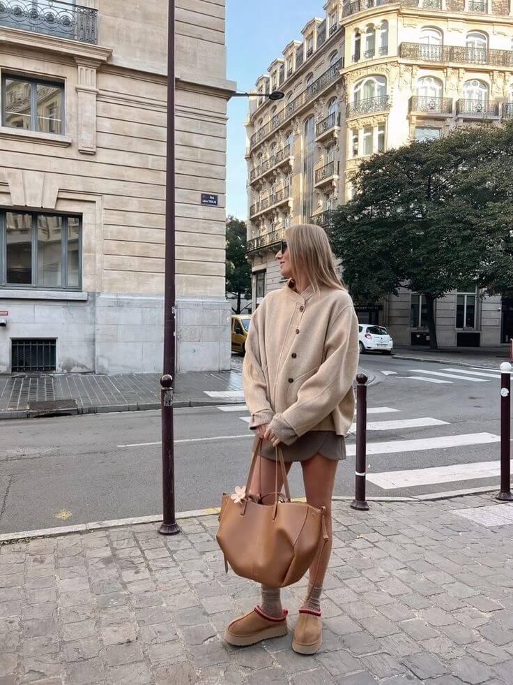 Vintage-Inspired Women's Tote Bag with Durable Top Handles