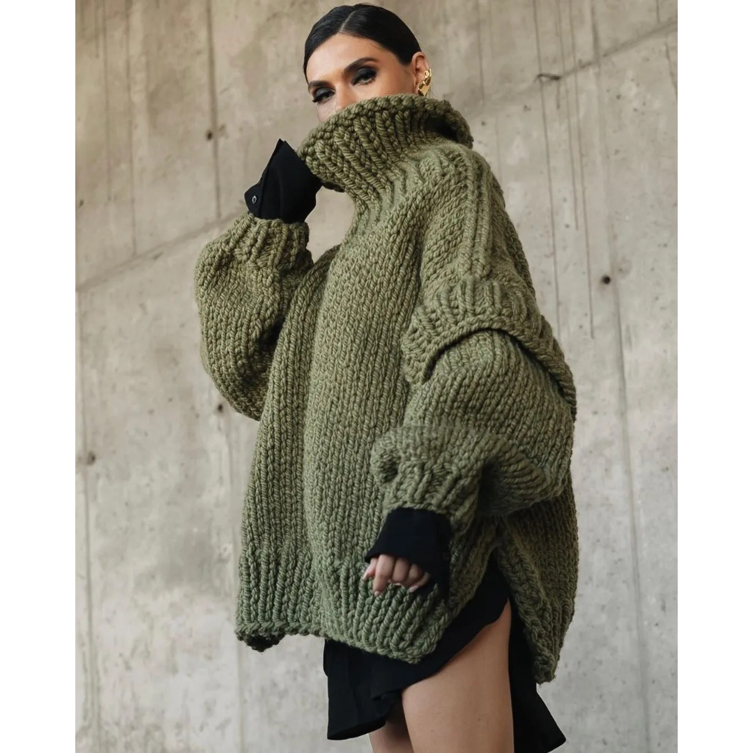 Erenabaji | Cozy Oversized Knit Sweater for Women
