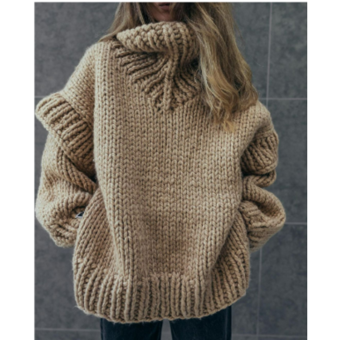 Erenabaji | Cozy Oversized Knit Sweater for Women