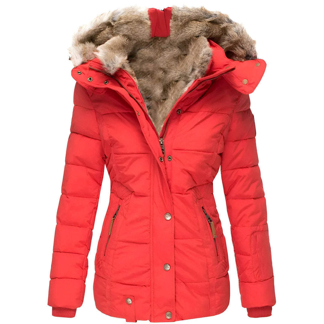 Women's Slim Fit Hooded Puffer Jacket